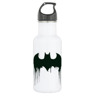 Symbool van Batman Logo Spraypaint Waterfles
