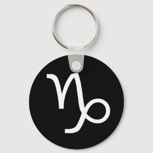 Symbool van Capricorn Sleutelhanger