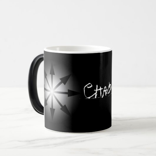 Symbool van Chaos Magische Mok (Voorkant links)