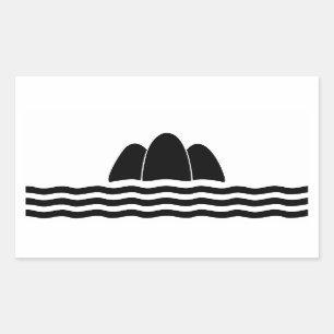 symbool van de eilandprovincie Gozo Malta Rechthoekige Sticker