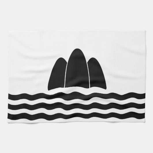 symbool van de eilandprovincie Gozo Malta Theedoek (Horizontaal)