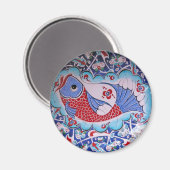 Symbool van de Fortune/Tegel-kunst Magneet (Voorkant / Achterkant)