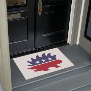 Symbool van de Libertarian Party Deurmat