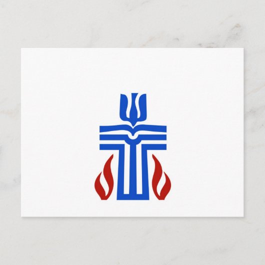 Symbool van de Presbyteriaanse religie Briefkaart (Voorkant)