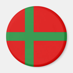 Symbool van de provincie Bornholm Denmark vlaggenr Magneet