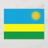 symbool van de rwanda - staat briefkaart (Voorkant)