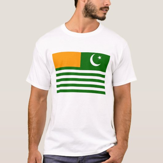 symbool van de vlaggenprovincie van kashmir t-shirt (Voorkant)