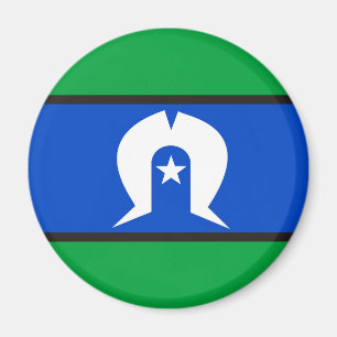 Symbool van de vlaggenstaat van de Straat van Torr Magneet