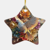 "Symbool van de vrede" Keramisch Ornament (Achterkant)