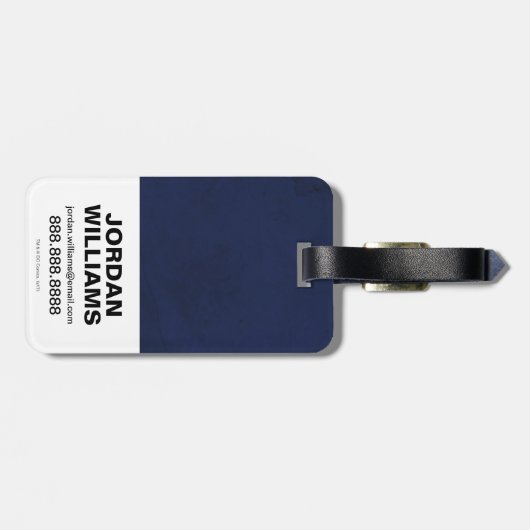 Symbool van de vrouw over concentrische cirkels bagagelabel