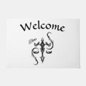 Symbool van de Weegdierentuin Deurmat (Voorkant)