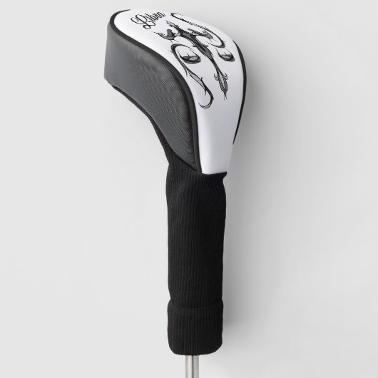 Symbool van de Weegdierentuin Golfheadcover (Schuin)