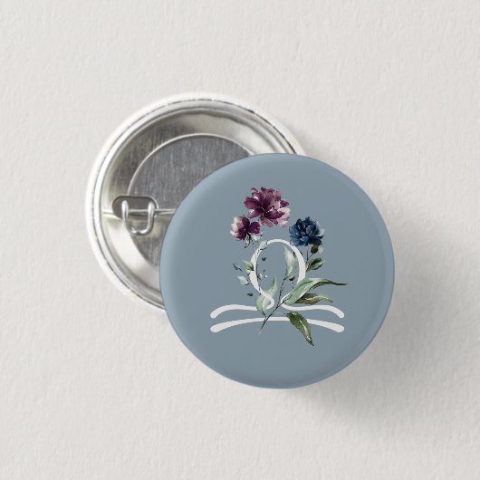 Symbool van de Weegdierentuin Ronde Button 3,2 Cm (Voorkant /achterkant)