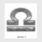 Symbool van de Weegdierentuin Sticker (Vel)