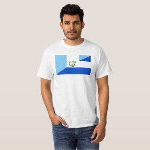 symbool van guatemala el salvador halve vlag t-shirt
