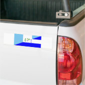 symbool van guatemala honduras bumpersticker (Op Truck)