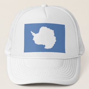 Symbool van het Antarctica continent Trucker Pet