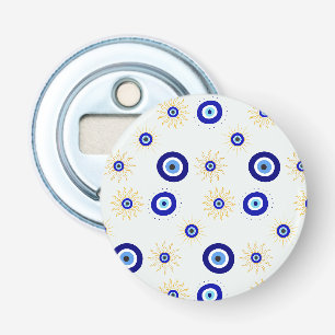 Symbool van het Boze Oog Button Flesopener
