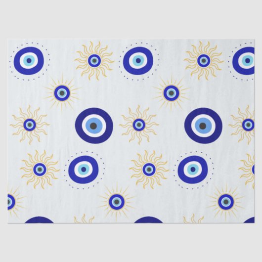 Symbool van het Boze Oog Tissuepapier (Voorkant)