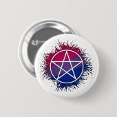 Symbool van het gedenkteken van het gedenkteken va ronde button 5,7 cm (Voorkant /achterkant)