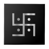 Symbool van het hindoeïsme tegeltje (Voorkant)