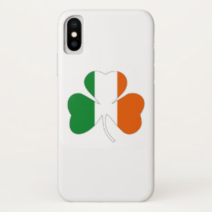 symbool van het ierse bladsymbool klaver ierland iPhone x hoesje