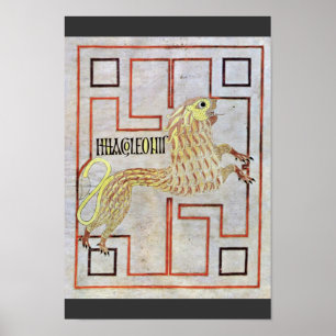 Symbool van het merk St. Mark (Lion) van Meister D Poster