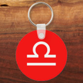 Symbool van het Weegblad Sleutelhanger (Voorkant)