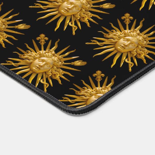 Symbool van Louis XIV de Sun King Bureaumat (Hoek)