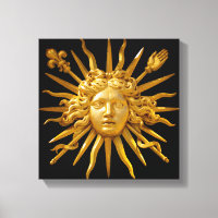 Symbool van Louis XIV de Sun King