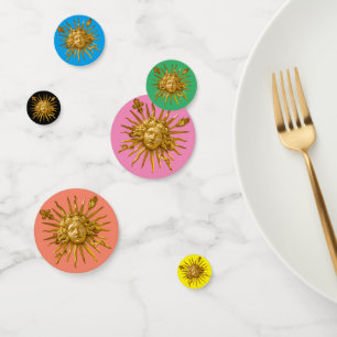 Symbool van Louis XIV de Sun King Confetti