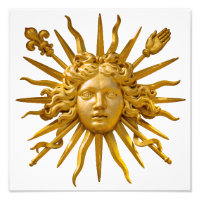 Symbool van Louis XIV de Sun King