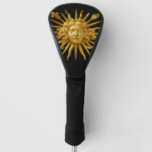 Symbool van Louis XIV de Sun King Golfheadcover