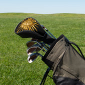 Symbool van Louis XIV de Sun King Golfheadcover (Insitu)