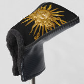 Symbool van Louis XIV de Sun King Golfheadcover (3/4 voorkant)