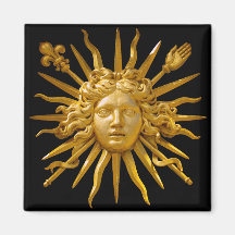 Symbool van Louis XIV de Sun King