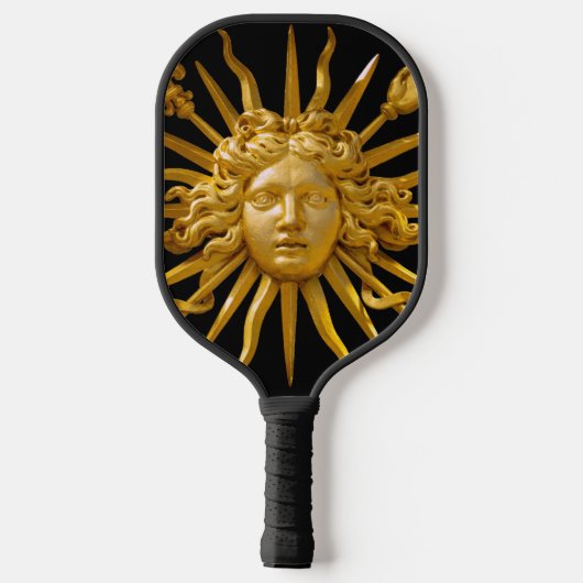 Symbool van Louis XIV de Sun King Pickleball Paddle (Achterkant)