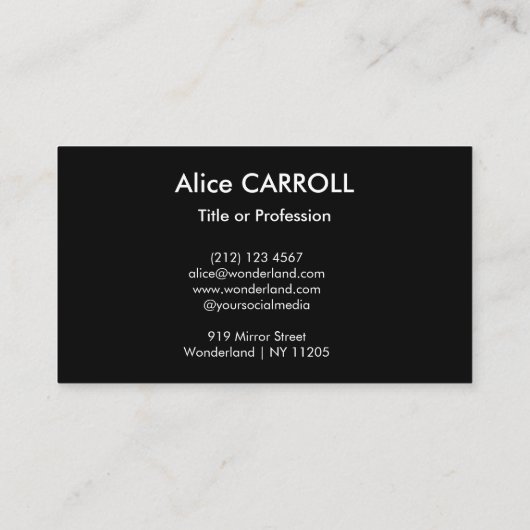 Symbool van Louis XIV de Sun King - QR-code Visitekaartje (Achterkant)