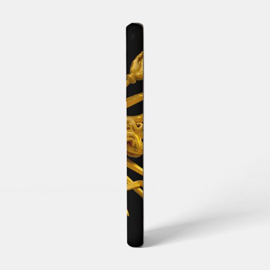 Symbool van Louis XIV de Sun King Samsung Galaxy Hoesje (Linkerkant)