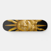 Symbool van Louis XIV de Sun King Skateboard (Horizontaal)