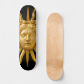 Symbool van Louis XIV de Sun King Skateboard (Voorkant)