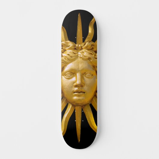 Symbool van Louis XIV de Sun King Skateboard (Voorkant)