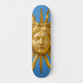 Symbool van Louis XIV de Sun King Skateboard (Voorkant)