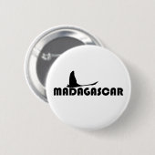 Symbool van Madagaskar - Comet Moth Ronde Button 5,7 Cm (Voorkant /achterkant)