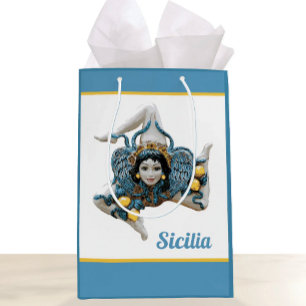 Symbool van Sicilië Trinacria Medusa Siciliaans Medium Cadeauzakje