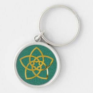 Symbool Venus Flower/GOLD Sleutelhanger