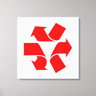 Symbool verwijderen canvas afdruk