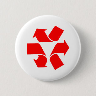 Symbool verwijderen ronde button 5,7 cm