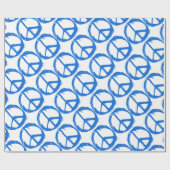 Symbool voor blauwteken cadeaupapier (Vlak)