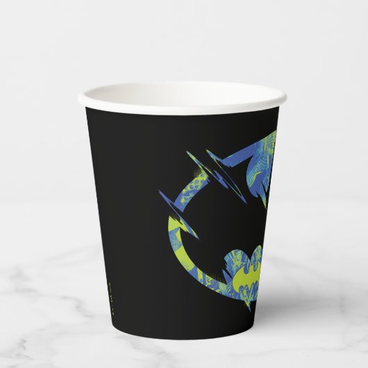 Symbool voor elektrische opstand papieren bekers (Voorkant)